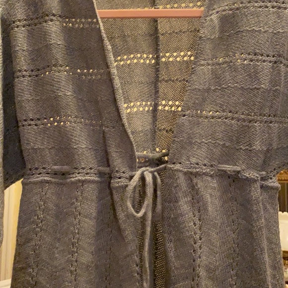 NEW LIGHTWEIGHT OPEN KNIT SHORT SLEEVE CARDIGAN SWEATER ⭐️⭐️⭐️⭐️⭐️ - Picture 5 of 10